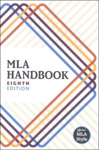 Book Cover: MLA Handbook for Writers of Research Papers 8th Edition