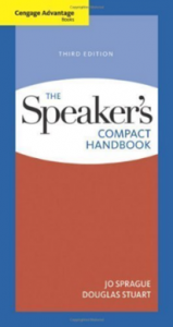 Book Cover: The Speaker’s Compact Handbook, 3th  Edition