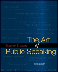 Book Cover: The Art of Public Speaking, 10th Edition